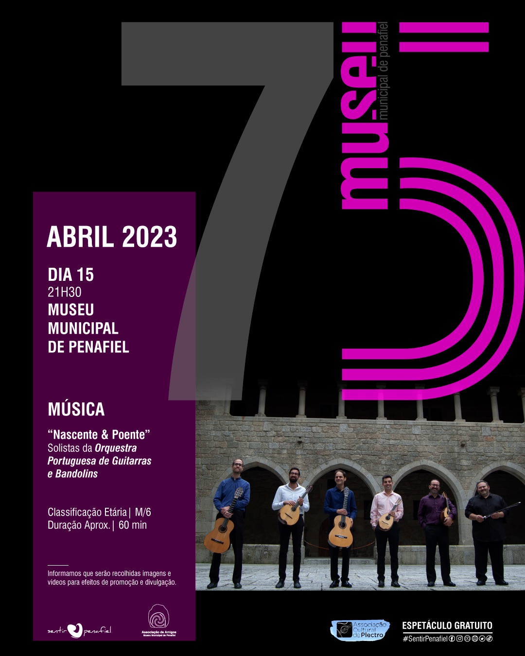 Nascente e Poente | Solistas da Orquestra Portuguesa de Guitarras e Bandolins | 75 anos Museu de Penafiel