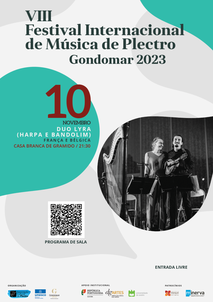 Cartaz Duo Lyra - VIII Festival Internacional de Música de Plectro