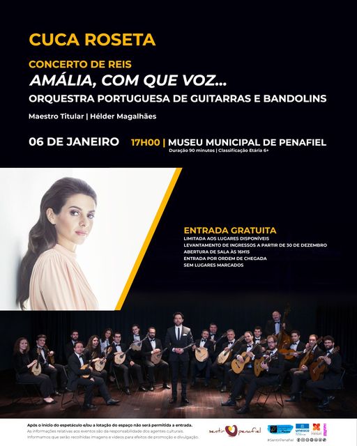 Concerto de Reis Penafiel| Cuca Roseta & OPGB