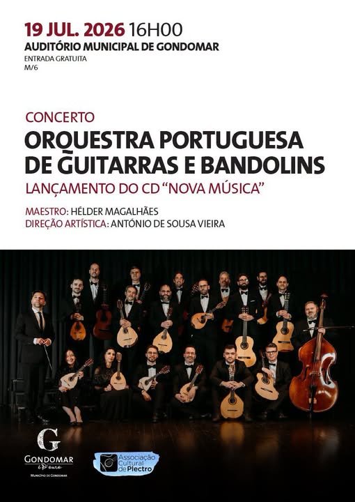 OPGB 2026 | Lançamento CD “Nova Música”